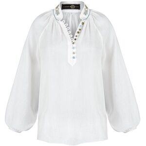 RosewaterHouse Ivy Blouse in White